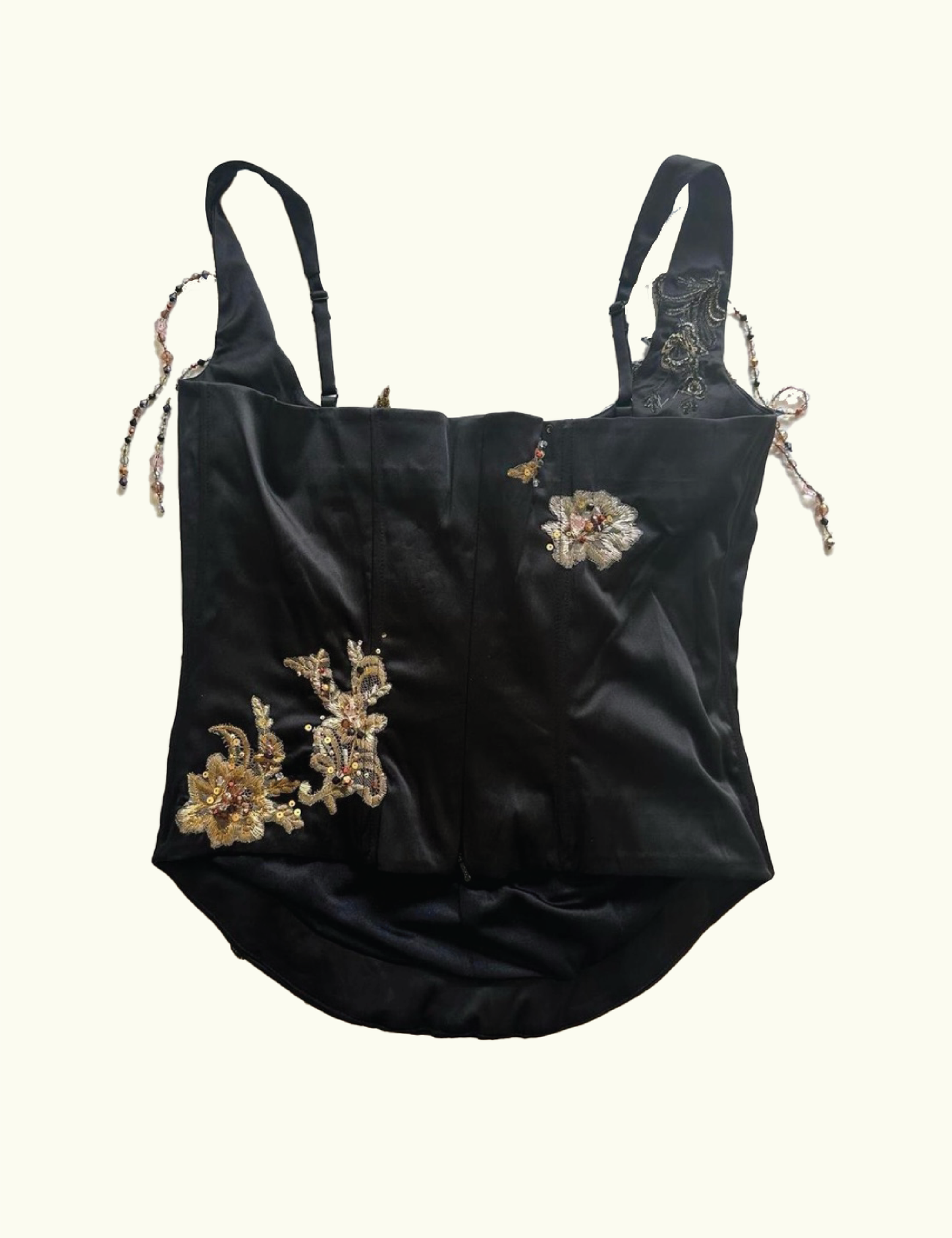 Vintage Black Mandalay Corset